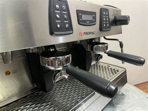 Promac Green Me Plus (2 Group) Commercial Coffee Machine - White ...