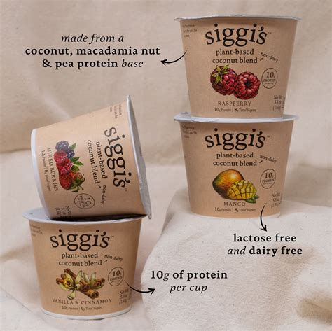 new! siggi's plant-based blends | Plant based yogurt, Healthy yogurt ...