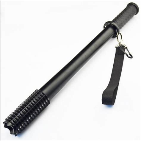 Security Baton LED Torch Light with Tooth - Q5, AAA, 18650 - Self ...