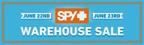 SPY Optic Warehouse Sale, The Hangar 76, Oceanside, 22 June to 23 June ...