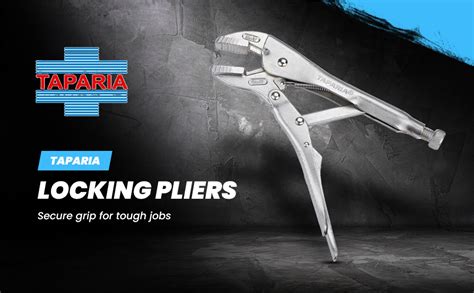 Taparia 1641-7 Steel (175mm) Locking Plier (Silver) : Amazon.in: Home ...