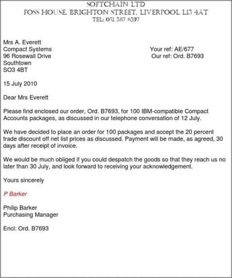 Business Letter 范文 的图像结果