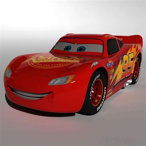 Lightning McQueen - 3D Model by DragoN777