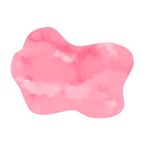 Watercolor Pink Blob For Advertising, Watercolor Pink, Blob ...