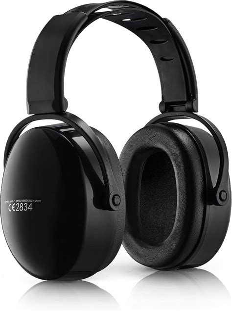 Noise Cancelling Ear Muffs, Foldable Ear Hearing Protection Ear Muffs ...