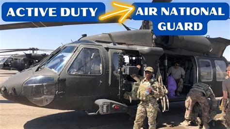 How to transfer to the Air National Guard from Active Duty - YouTube