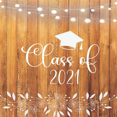 Class Of 2021: Guest Book: Graduation Sign In Keepsake For Seniors ...