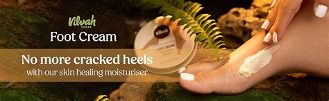Vilvah Store Foot Cream | For Dry And Cracked Feet | Moisturizes Rough ...