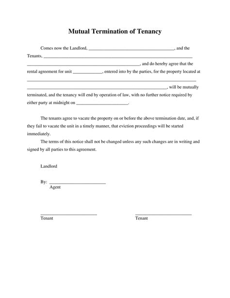 Free And Printable Eviction Notice Templates [PDF, Word] / 30 Day