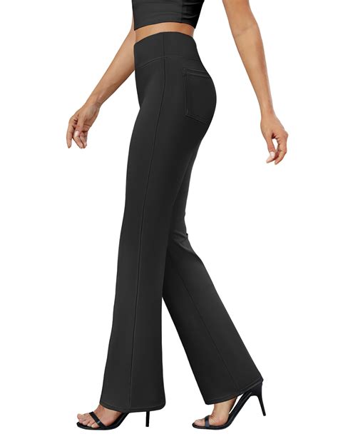 DLOODA Womens Bootcut Dress Pants Business Casual Work Pants with ...