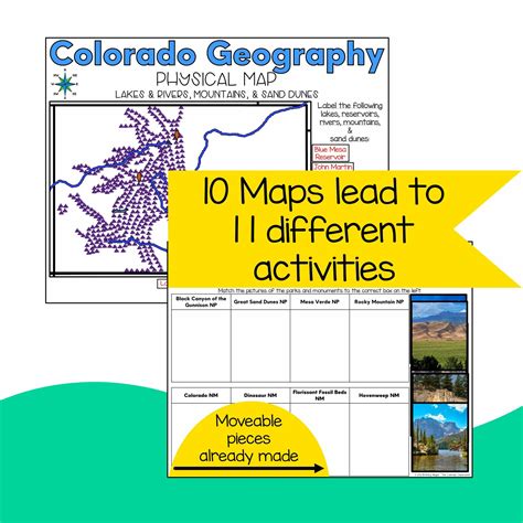 Colorado Physical Map Of Rivers