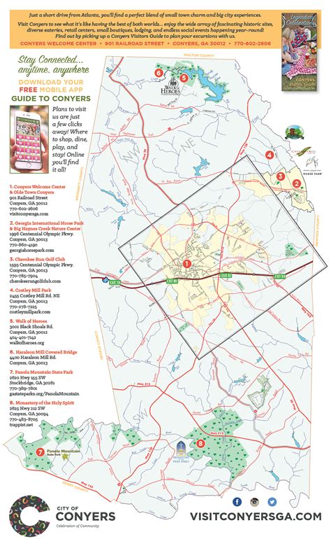 Download Brochures - Visit Conyers Georgia