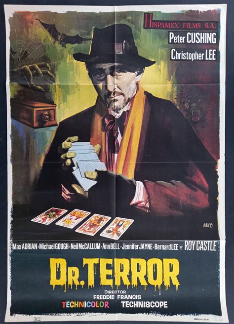 DR TERROR'S HOUSE OF HORRORS (1965) Original Vintage Amicus Film Movie ...