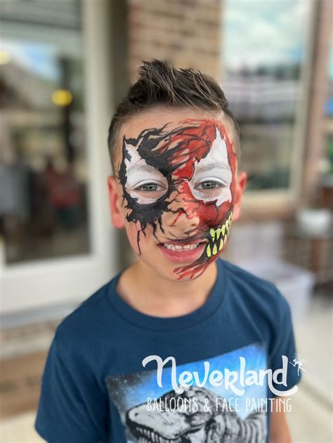 Venom Spiderman Face Paint Venom Spiderman 3 Costume | Coolest DIY
