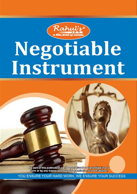 (Law) (Negotiable Instrument) 01. Negotiable Instrumentgrefre - YOU ...