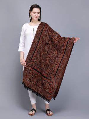 Buy Zamour Kani Woven Stole for Women Online