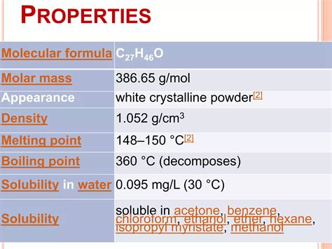 Cholesterol | PPTX