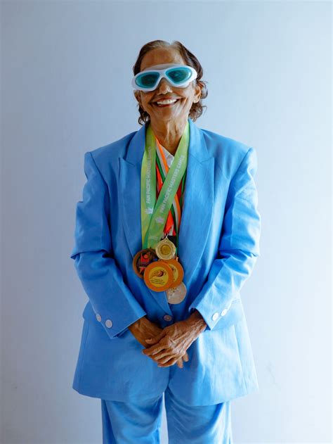 Bakula Patel almost drowned in the Tapi River. At 80, she is now a ...