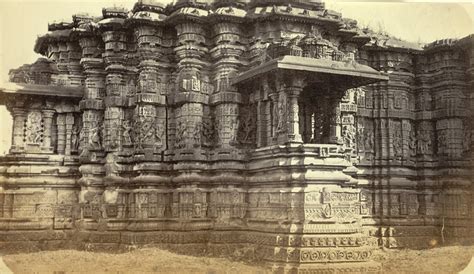 Great Temple at Lonar - 1865 - Old Indian Photos