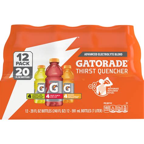 Gatorade Thirst Quencher Variety 20 fl oz, 12 Count India | Ubuy