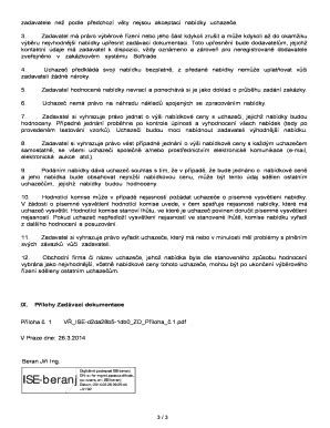 Fillable Online portal ise 1 / 3 Zad vac dokumentace v b Fax Email ...