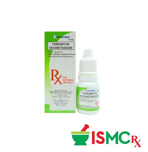TOBRAMYCIN + DEXAMETHASONE EYE DROPS 5ML - Iloilo Supermart Online- Aton Guid ini!