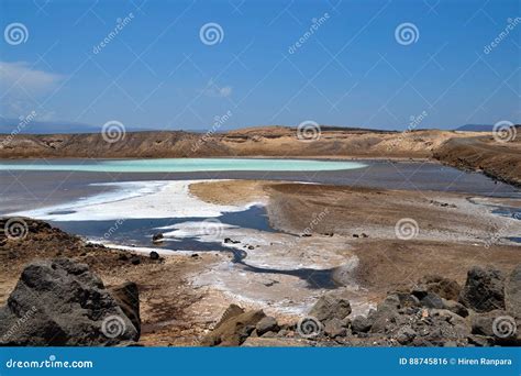 Lac Assal, Djibouti stock photo. Image of gufa, gulf - 88745816