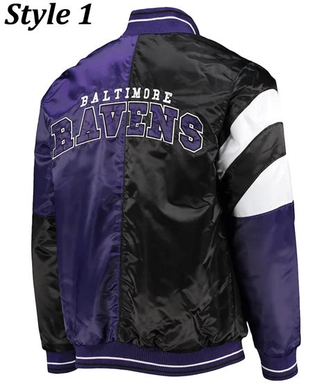 Starter Full-Snap Baltimore Ravens Jacket - Jacket Makers