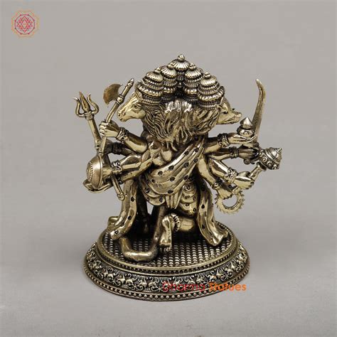 Shop Now Brass Hanuman | Golden Finish | Best Price Online – Dharma Statues