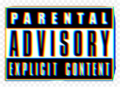 Blue Parental Advisory Png - Parental Advisory Explicit Content ...