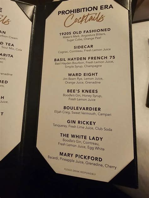 Ricky's Double Barrel Inn Menu - Updated November 2025