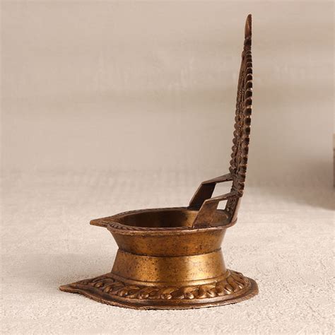 Purchase Brass Gajlakshmi Oil Lamp | Get Up To 15% Discount