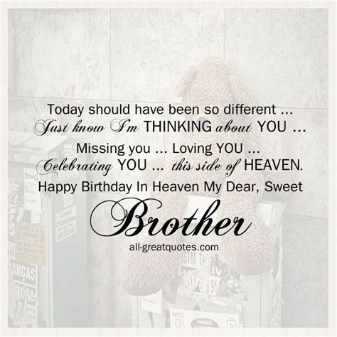 Brother Birthday In Heaven | Heaven images, Free birthday card and Free ...