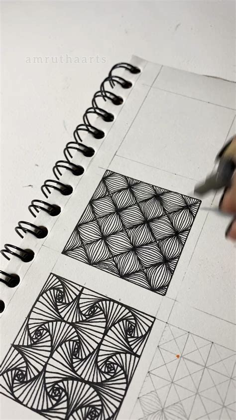 Zentangle pattern ideas patterns zentangle – Artofit