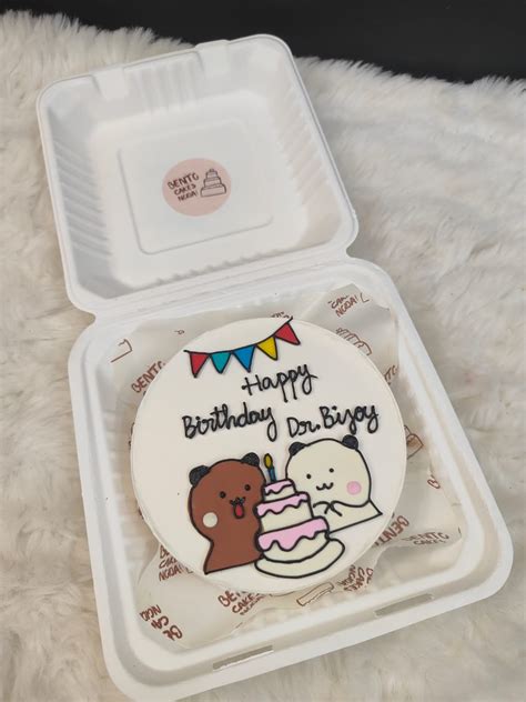 bubu dudu Party Birthday Bento Cake – Bento Cakes Noida
