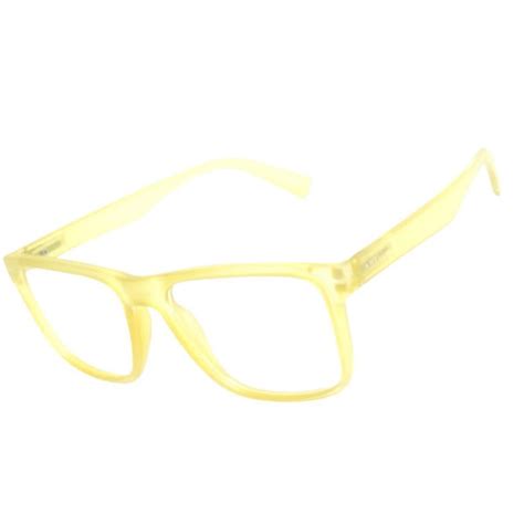 Luxury ARTView Progressive Reading Glasses – Square Yellow Transparent ...