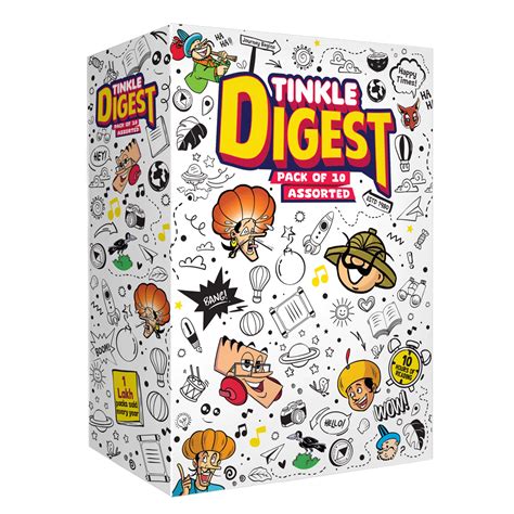 Best of Tinkle Digest Comic Books | Pack of 10 | Assorted Collection ...