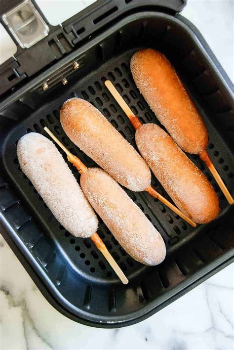 Crispy Air Fryer Corn Dogs (From Frozen) | Front Range Fed