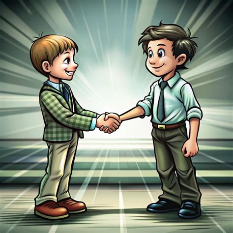 Business Handshake Cartoon 的图像结果