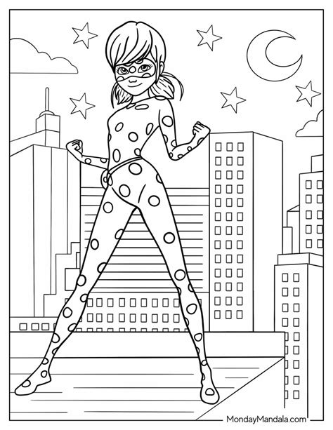 24 Miraculous Ladybug Coloring Pages (Free PDF Printables)