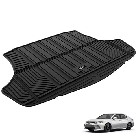 3W Toyota Camry 2018-2024 FWD (Not for Hybrid or AWD) Custom Trunk Mat ...