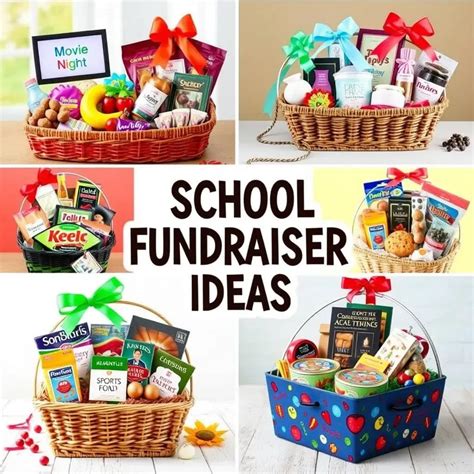Amazing school fundraiser gift basket ideas | Fundraisers For Good