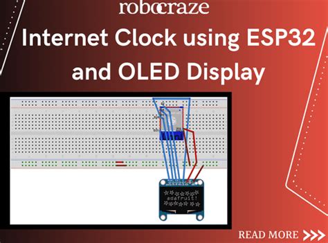 Internet Clock with ESP32 and OLED Display – Robocraze