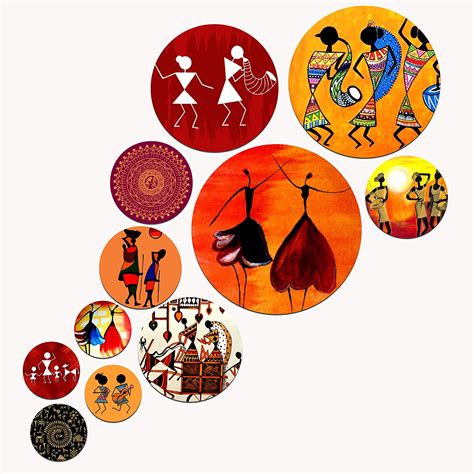 Artvibes Designer Engineered Wood Wall Hanging Decoration Item for Home ...