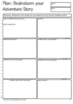 Adventure Story Writing Examples 的图像结果