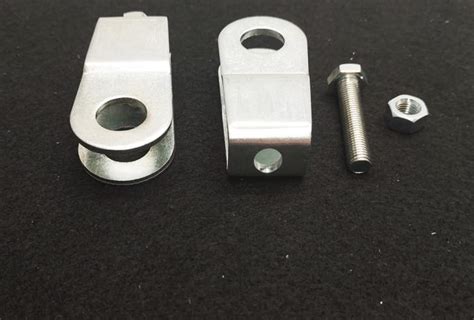 Triumph T140 Rear Wheel Chain Adjuster Pair with Bolts and Nuts ...