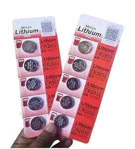 Buy Cmos 2032 Micro Lithium Cell | CR2032 3V | Coin Cmos Battery (Pack ...