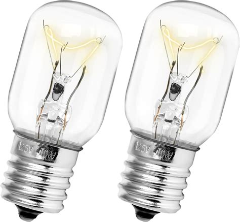 Amazon.com: OHLGT 8206232A Microwave Light Bulb 40W E17 125V Bright ...