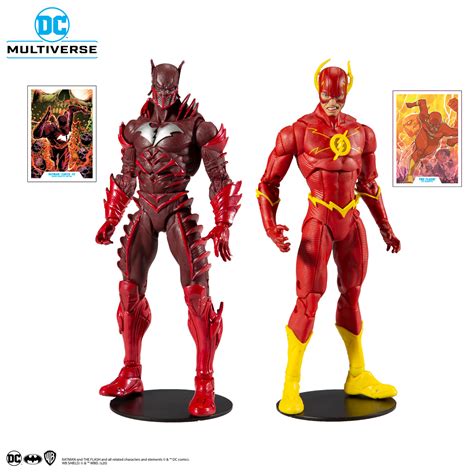 DC Multiverse Earth -52 Red Death and The Flash Action Figure 2-Pack by ...