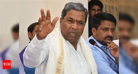 Siddaramaiah hits out at BJP leader for tweet in Hindi | India News ...